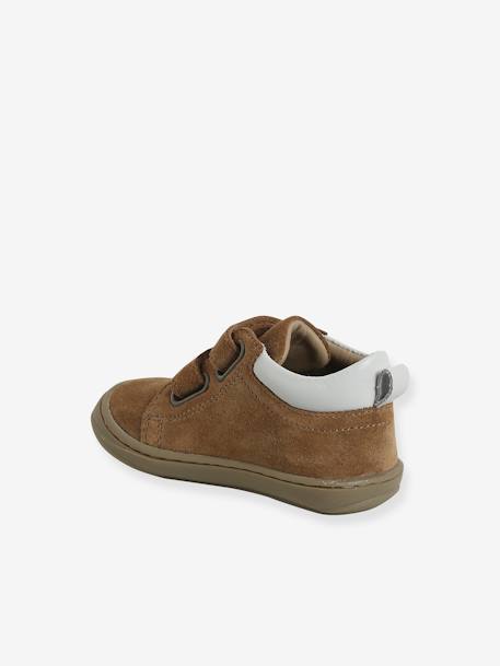Chaussures premiers pas bébé velcro beige+bleu+bleu électrique+bleu jean+chocolat+lot beige+lot marron+lot vert+marron+ocre+vert+vert sauge 50 - vertbaudet enfant 