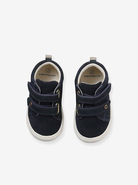 Chaussures premiers pas bébé scratch beige imprimé+bleu imprimé+bronze+jaune d'or+lot rose+mauve+or+rose+rose imprimé+rose poudré+turquoise+vert imprimé+vieux rose 11 - vertbaudet enfant 