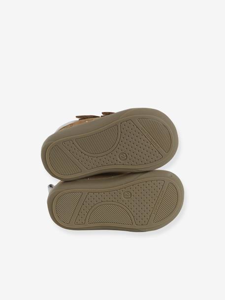 Chaussures premiers pas bébé velcro beige+bleu+bleu électrique+bleu jean+chocolat+lot beige+lot marron+lot vert+marron+ocre+vert+vert sauge 52 - vertbaudet enfant 