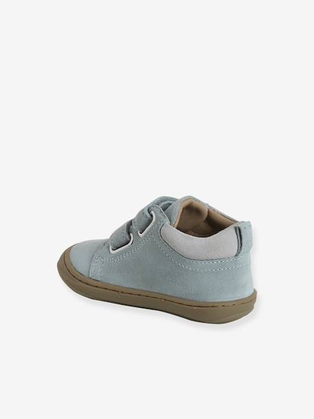 Chaussures premiers pas bébé velcro beige+bleu+bleu électrique+bleu jean+chocolat+lot beige+lot marron+lot vert+marron+ocre+vert+vert sauge 67 - vertbaudet enfant 