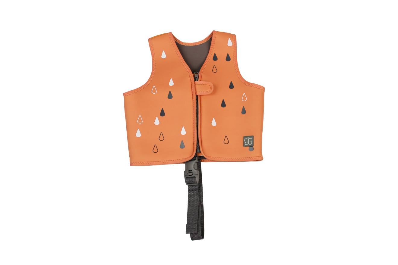 Veste De Natation Évolutive Naj - Orange