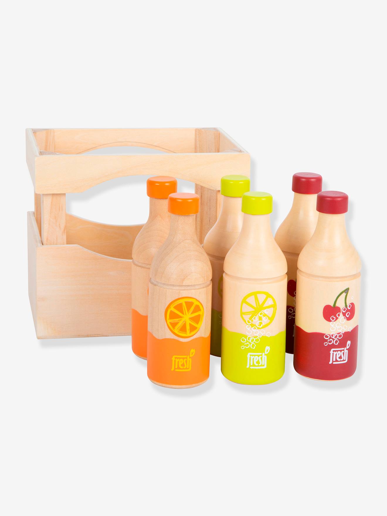 Caisse De Bouteilles Fresh Pour Magasin Small Foot Multicolore