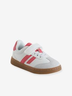 Chaussures-Chaussures fille 23-38-Baskets, tennis-Baskets lacets élastiqués et scratchés enfant collection maternelle
