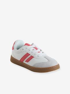 Chaussures-Chaussures fille 23-38-Baskets lacées et zippées enfant