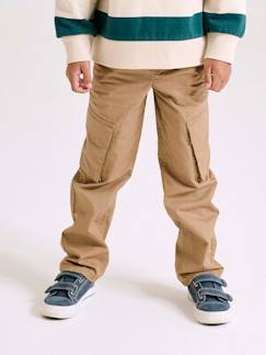 Pantalon droit cargo droit morphologique tour de hanches médium  - vertbaudet enfant