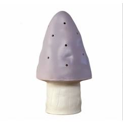 -Lampe veilleuse champignon Lavande - EGMONT TOYS - Petit modèle - Enfant - Blanc - 7x17x29cm