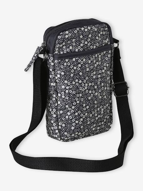 Fille-Pochette sacoche fille imprimé fleurs