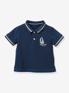 -polo en maille piquée bébé - Coton biologique