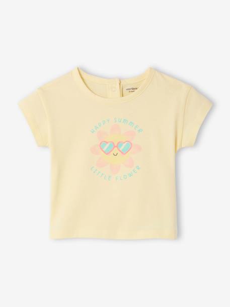 Bébé-T-Shirt bébé à motif en coton bio