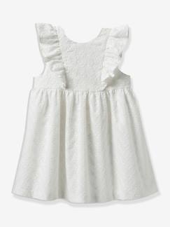 -Robe brodée Sarah fille - cortège Plume -