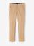 Pantalon garçon cérémonie chino en coton/lin beige+beige clair+bleu+marine foncé+vert sauge 4 - vertbaudet enfant 