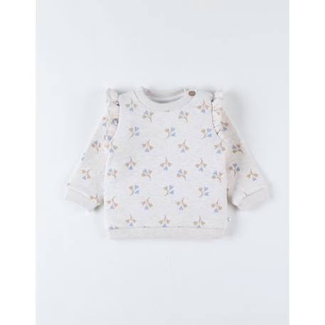 Bébé-Pull, gilet, sweat-Sweat en molleton