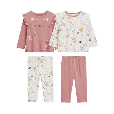 Bébé-Lot de 2 pyjamas bébé Bloom