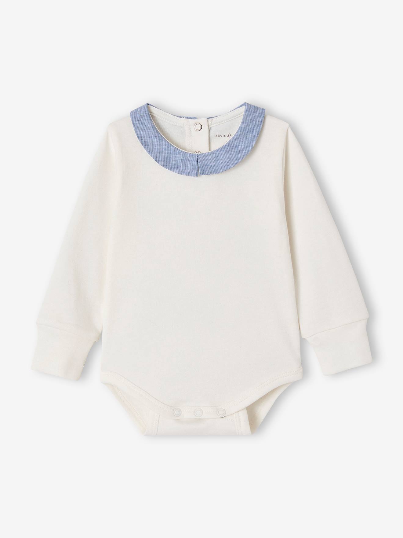 Body naissance évolutif personnalisable écru