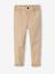 Pantalon garçon esprit chino facile à enfiler beige+marine 4 - vertbaudet enfant 