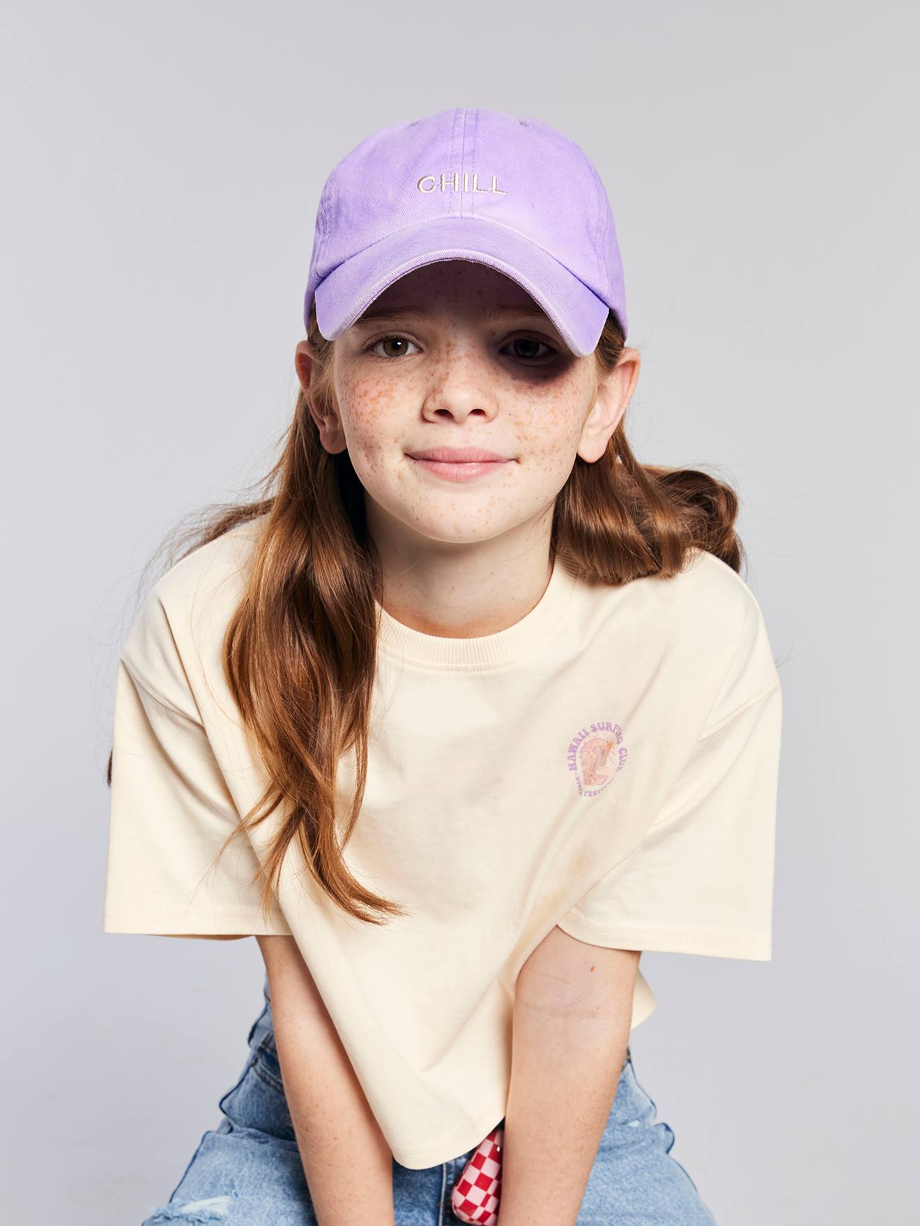 Casquette « Chill » enfant violet