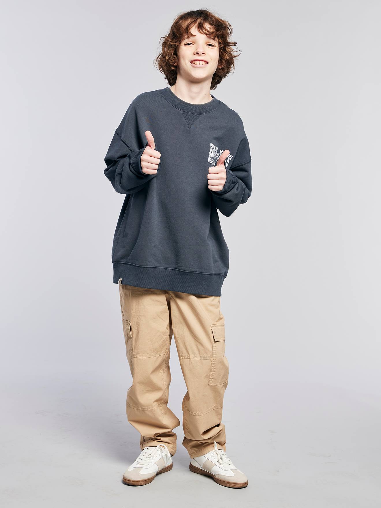 Pantalon Parachute Garçon beige
