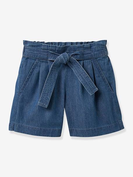 Fille-Short-Short en denim léger CYRILLUS