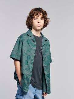 -Chemise Hawaï en popeline garçon