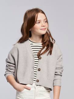 Gilet court fille  - vertbaudet enfant