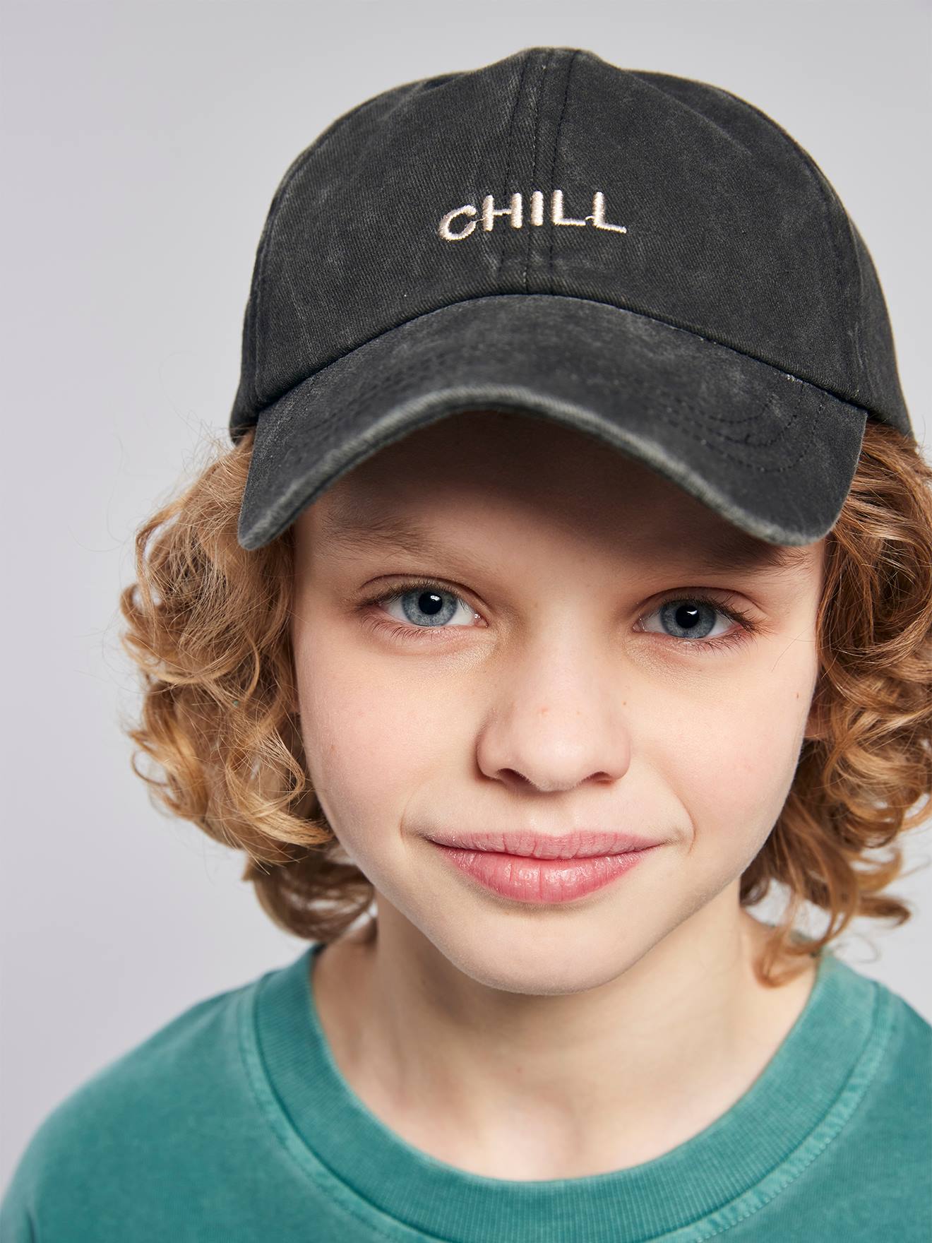 Casquette « Chill » enfant anthracite