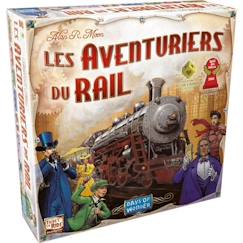 -Les Aventuriers du Rail - Unbox Now - Jeu de société - À partir de 8 ans - 2 à 5 joueurs - Compatible avec Alexa - Days of Wonder