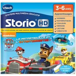 -VTECH - Jeu Éducatif Storio - Pat' Patrouille