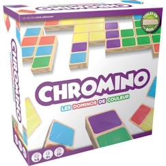 -Jeu de Domino de couleurs Chromino - Asmodee - Jeu de société - Jeu de plateau - Mixte - A partir de 8 ans