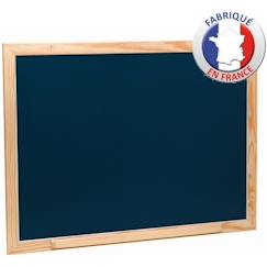 -Tableau Noir en Bois - JEUJURA - Grand - 88cm x 66cm - Mixte - A partir de 3 ans