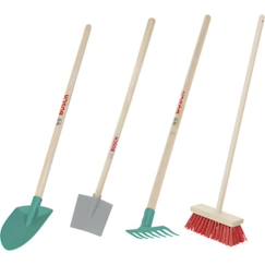 -Outils de jardinage Bosch en bois et plastique, 4 pièces - KLEIN - 2794