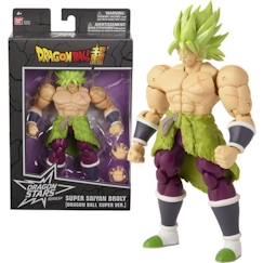 -Figurine Dragon Stars - BANDAI - Broly Super Saiyan - 17cm - 16 points d'articulation