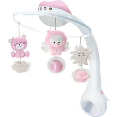 -INFANTINO Mobile Fille Douce Nuit 3 en 1 Rose