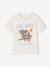 T-shirt animal ludique garçon blanc imprimé+terracotta 1 - vertbaudet enfant 