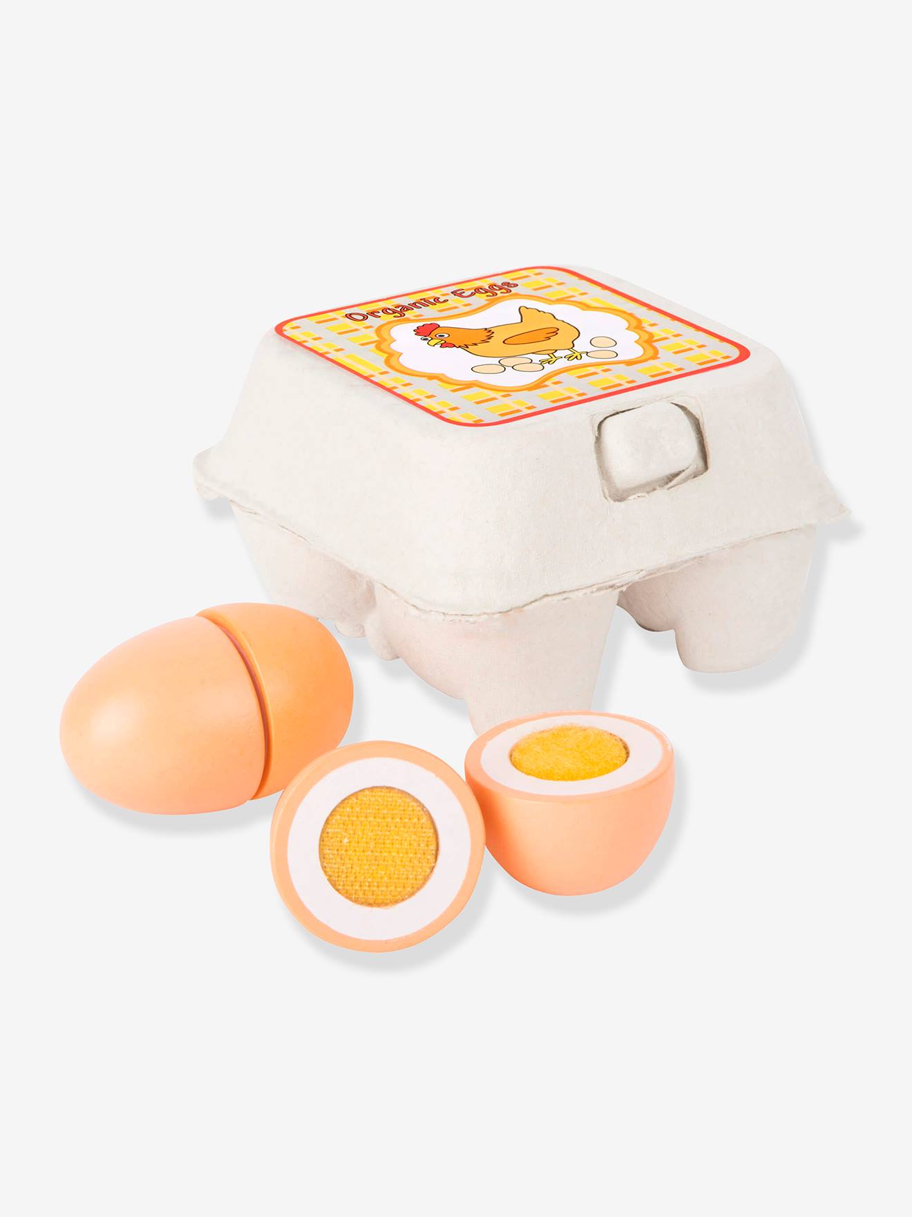 1/4 ufs à la coque en bois pour enfants small foot multicolore