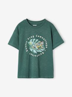 Garçon-T-shirt, polo, sous-pull-T-shirt motif nature garçon