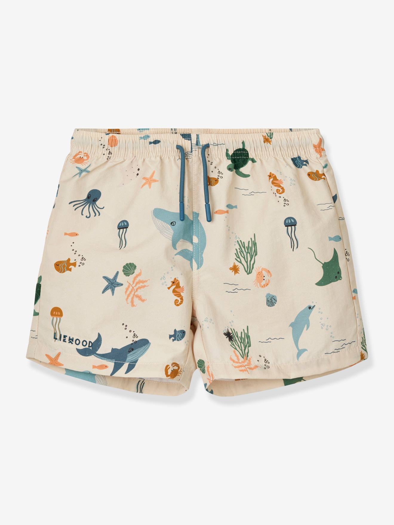 Short de bain imprimé Aiden beige Short de bain imprimé Aiden beige