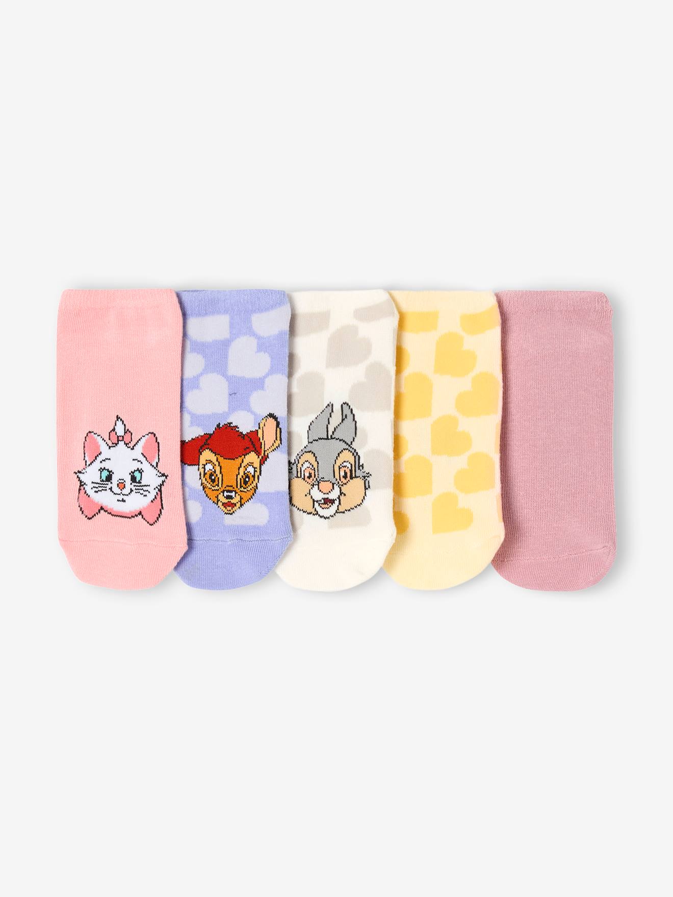 Lot de 5 paires de socquettes Disney® Animals multicolore