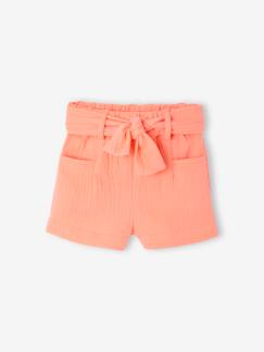 -Short bébé en gaze de coton