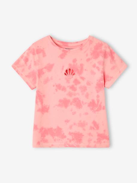 Fille-T-shirt tie & dye manches courtes fille