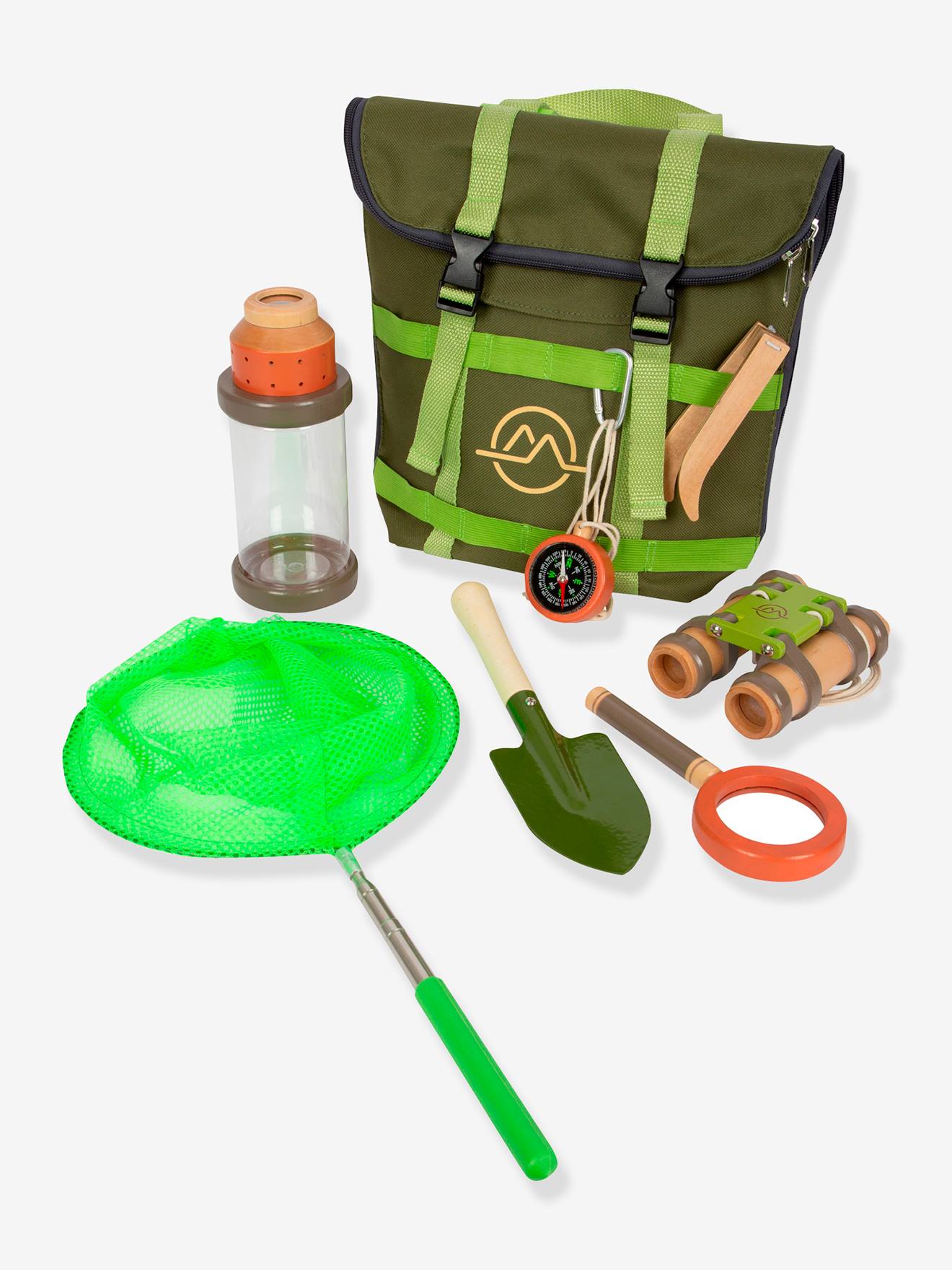 Sac à dos d'explorateur DISCOVER pour enfants small foot, 8 pièces multicolore