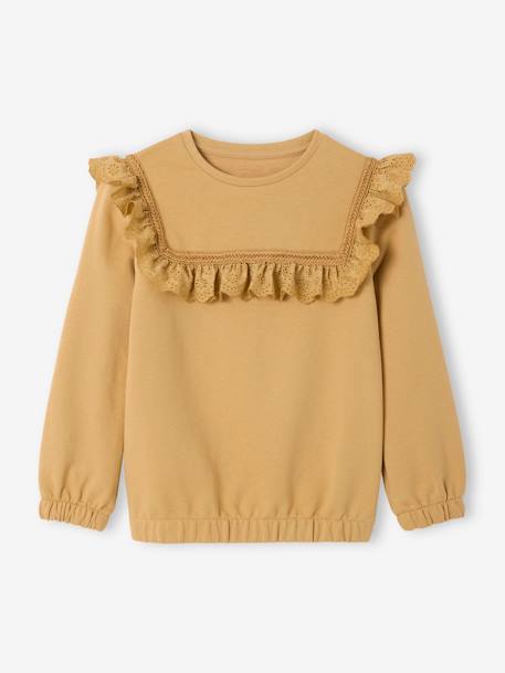 Fille-Sweat Fille Broderie