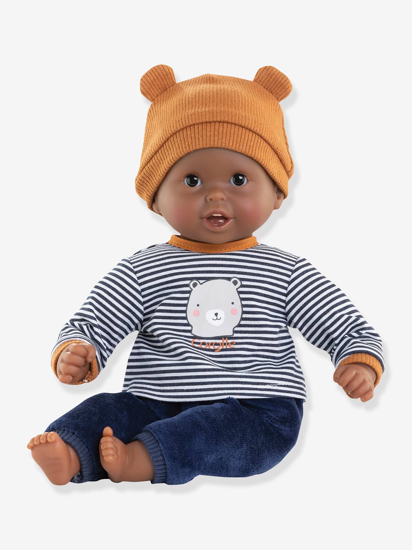 Bébé calin Marius bleu
