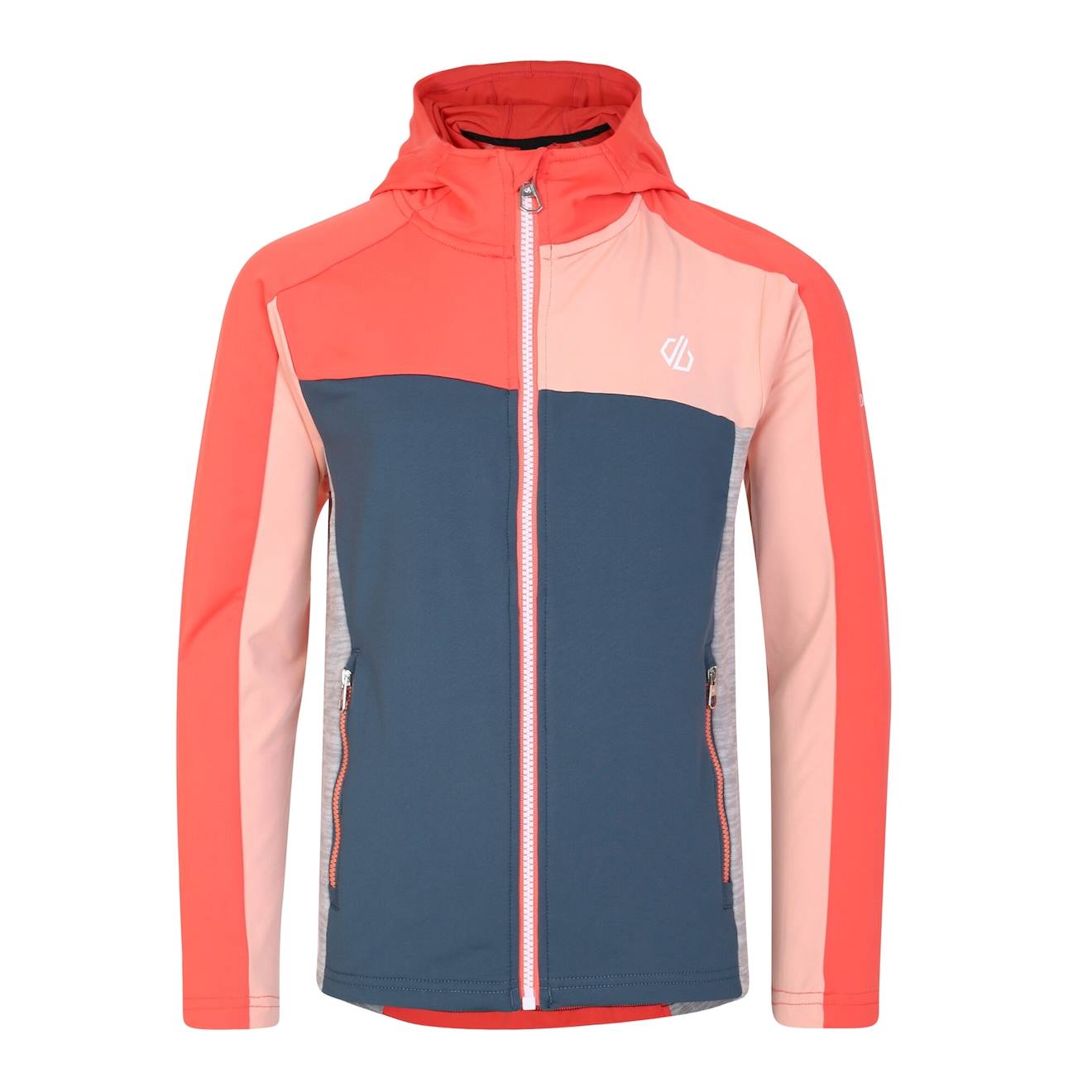 Haut De Sport Polyester Thriving Pêche Néon / Rose Abricot Pâle