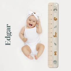 Linge de maison et décoration-Décoration-Cadre, affiche, pêle-mêle-Baby toise en bois edgar