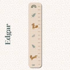 Linge de maison et décoration-Décoration-Cadre, affiche, pêle-mêle-Toise en bois renard all over edgar