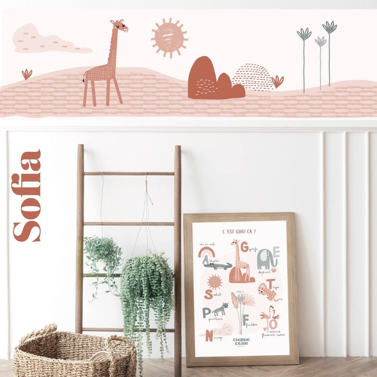 Frise Papier Peint Sofia Multicolore