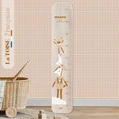 Linge de maison et décoration-Décoration-Cadre, affiche, pêle-mêle-Toise en bois graou la biche