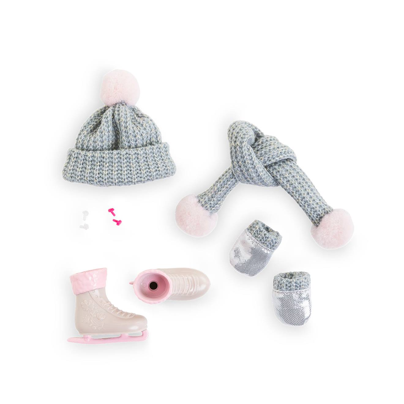 Corolle - Ensemble Accessoires Hiver Pour Poupée Corolle Girls Multicolore