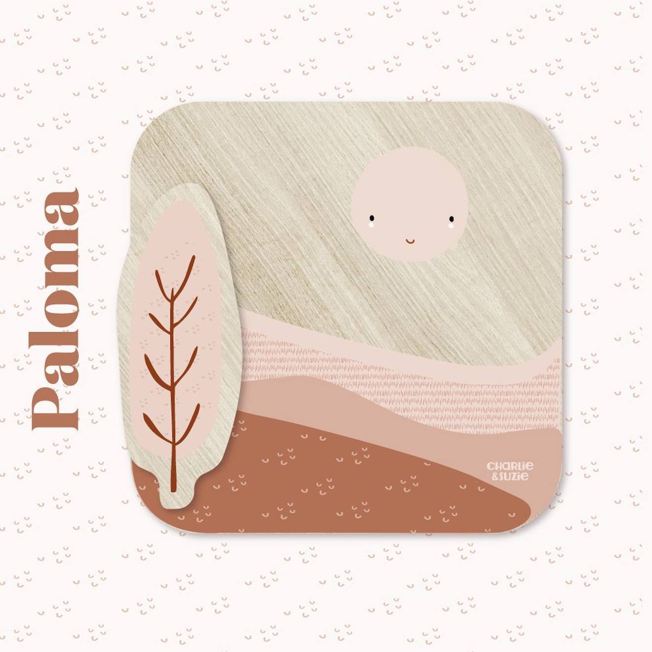 Cadre Photo En Bois Paloma Multicolore