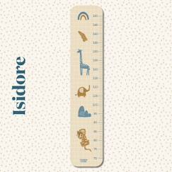 Linge de maison et décoration-Décoration-Cadre, affiche, pêle-mêle-Toise en bois isidore animaux vichy